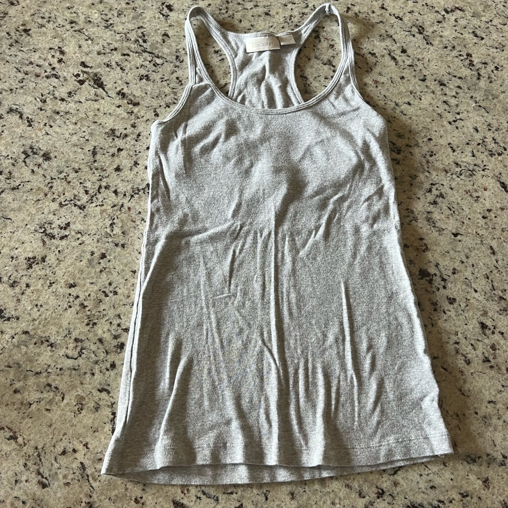 Nordstrom Lingerie Light Gray Women's Tank Top